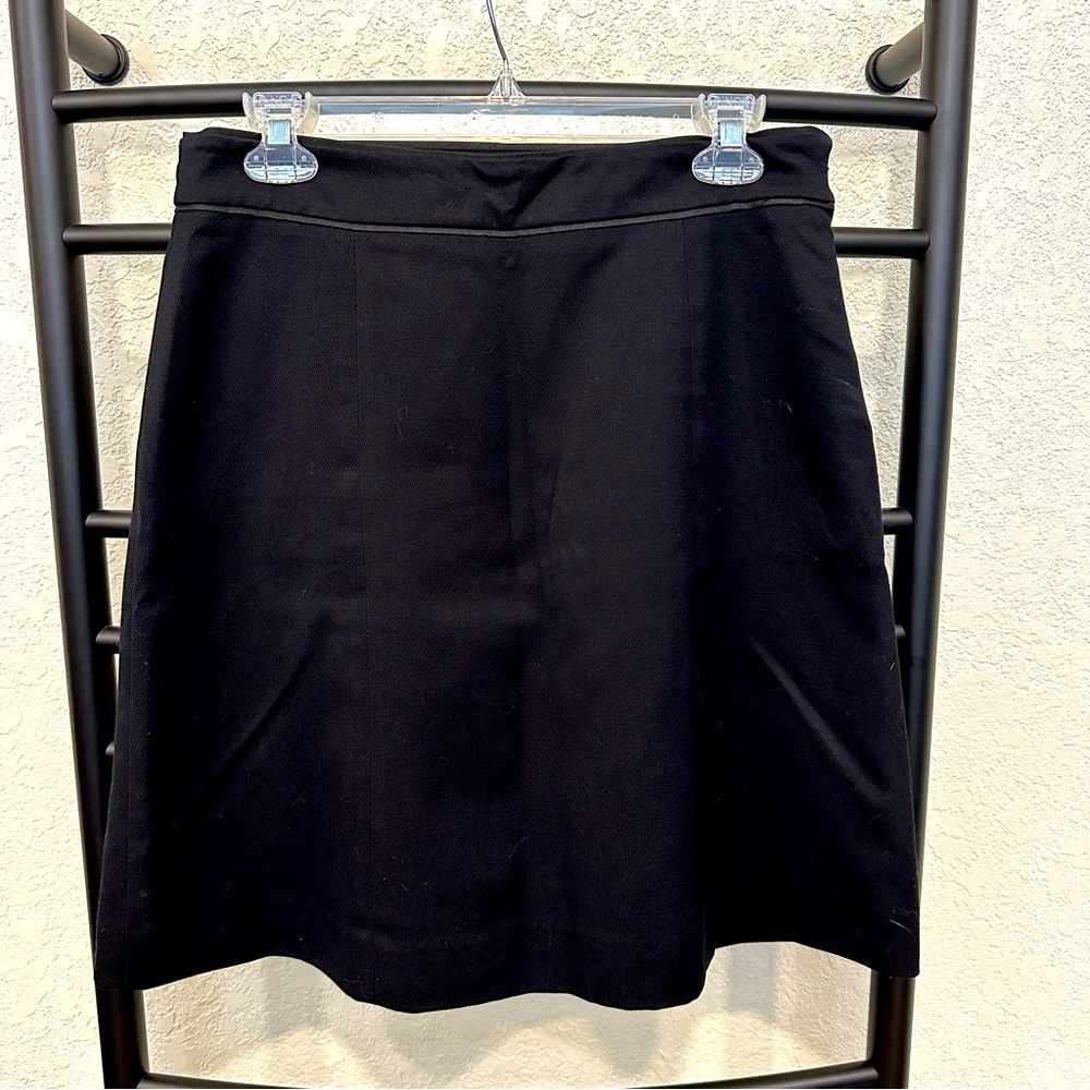 Black A-Line Skirt